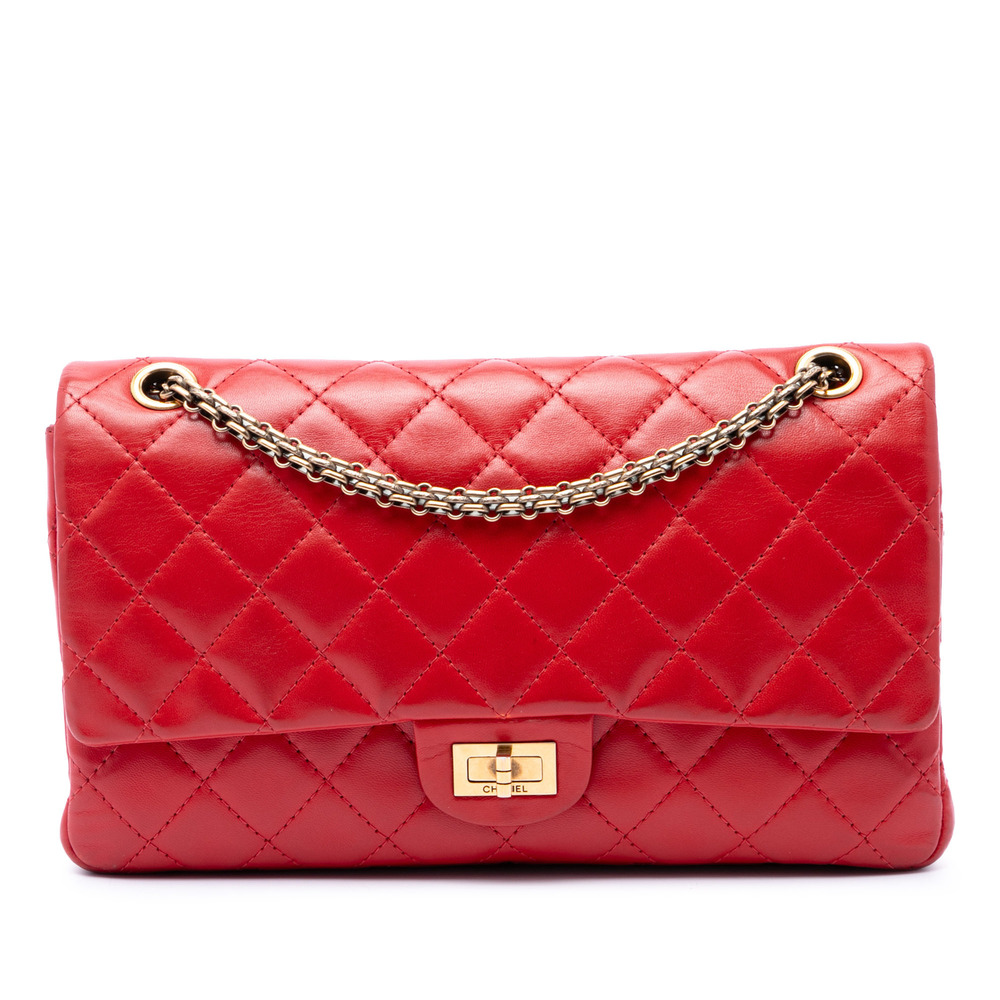 Pre-Loved Chanel Quilted Lambskin Reissue 2.55 Double Flap 226